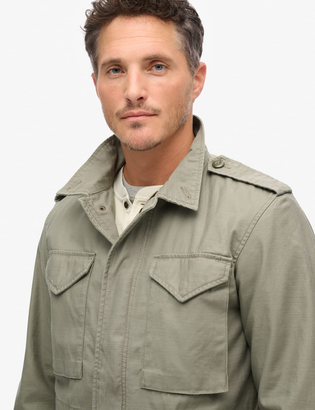 Pure Cotton Utility Jacket image 2