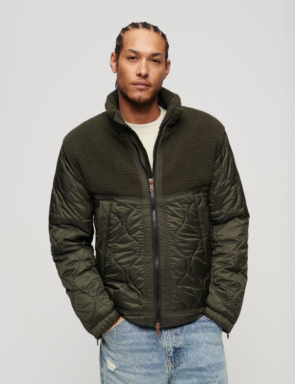 Padded Quilted Jacket image 4