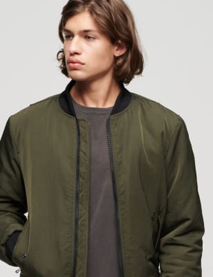 Buy Hooded Bomber Jacket | Superdry | M&S