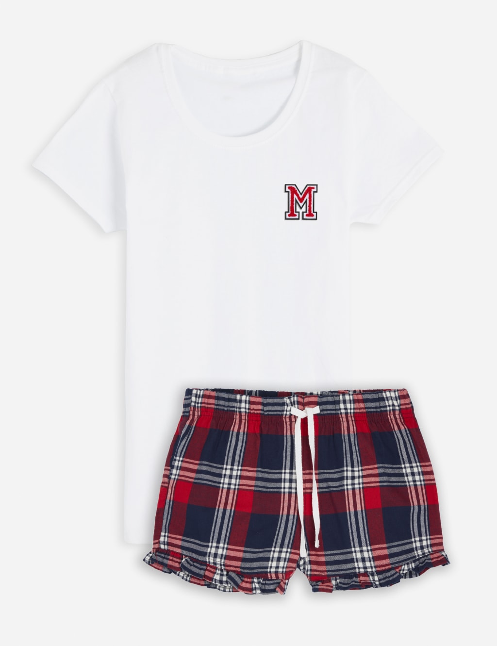 Girls tartan new arrivals pyjamas