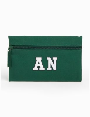 Alphabet Personalised Pencil Case - Green Mix, Green Mix