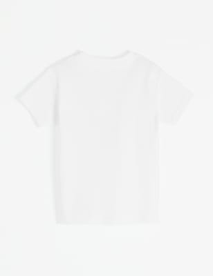 Dollymix Personalised Kids Page Boys T-Shirt (3-12 Yrs) - 11-12 - White, White