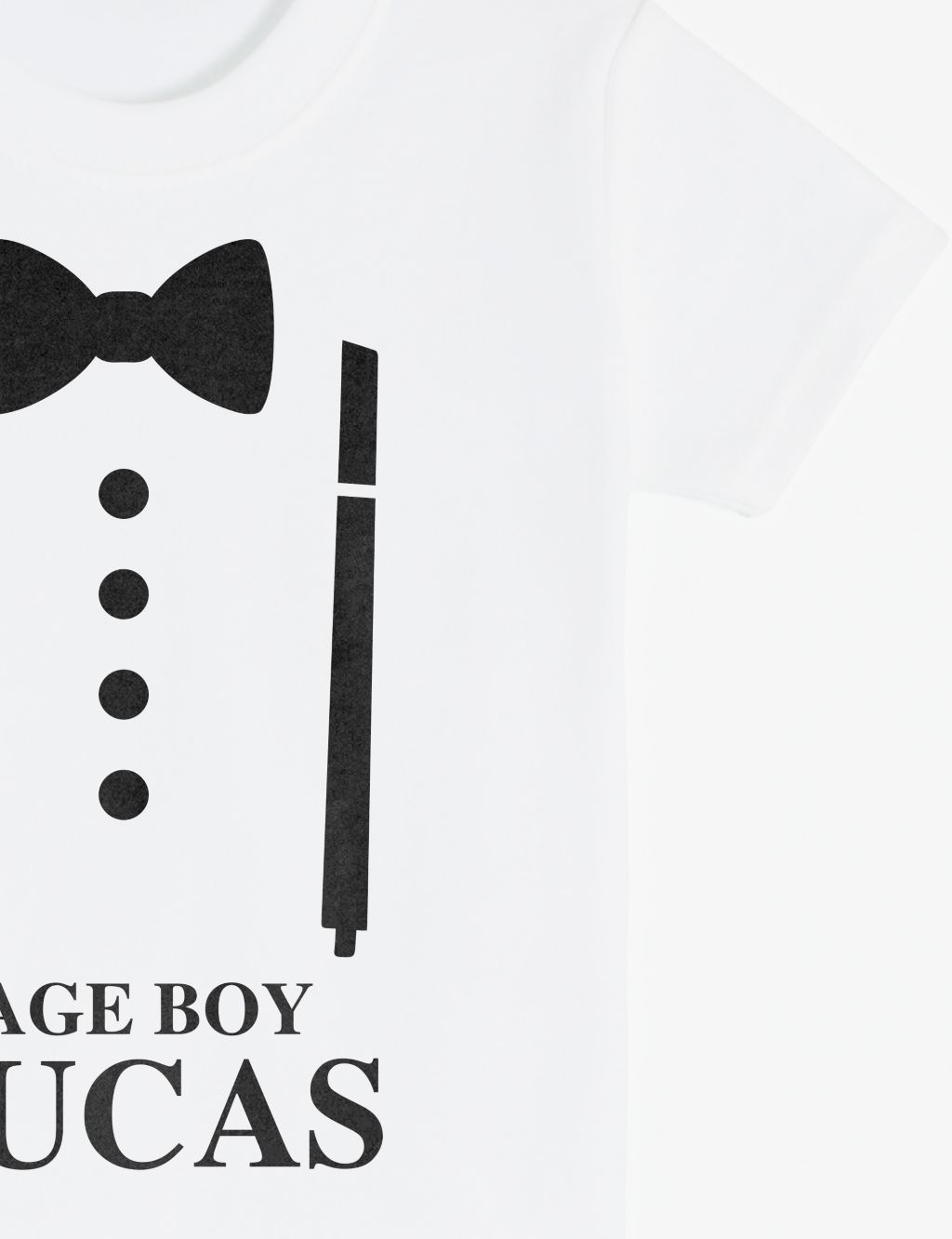 Personalised Kids Page Boy T-Shirt (3-12 Yrs) image 3