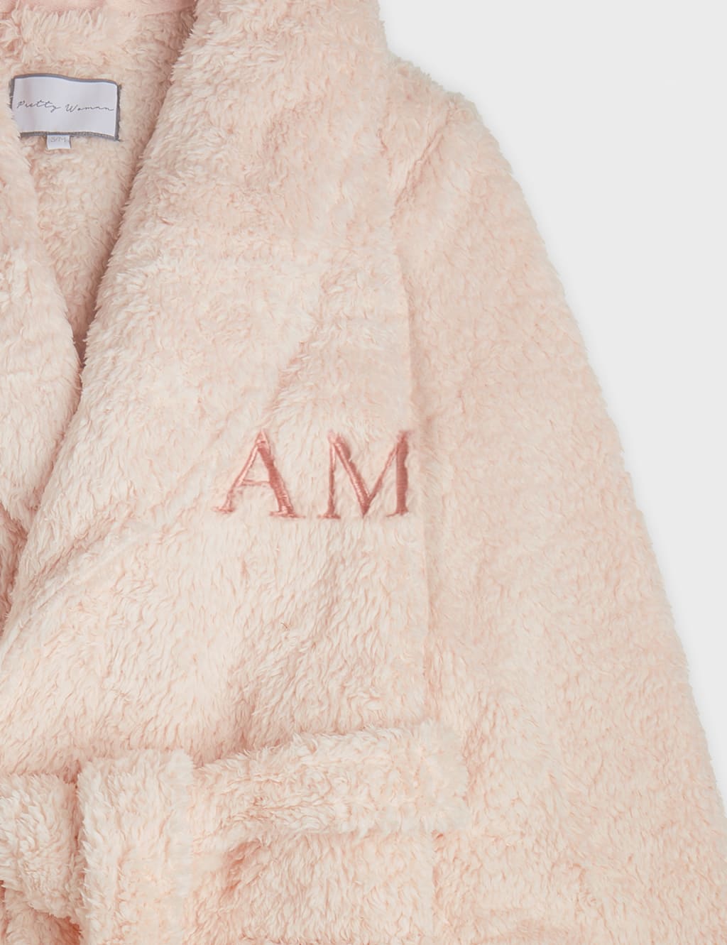 Personalised Womens Fleece Robe image 3