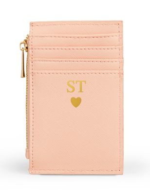 Dollymix Women's Personalised Boutique Card Holder - Pink, Pink
