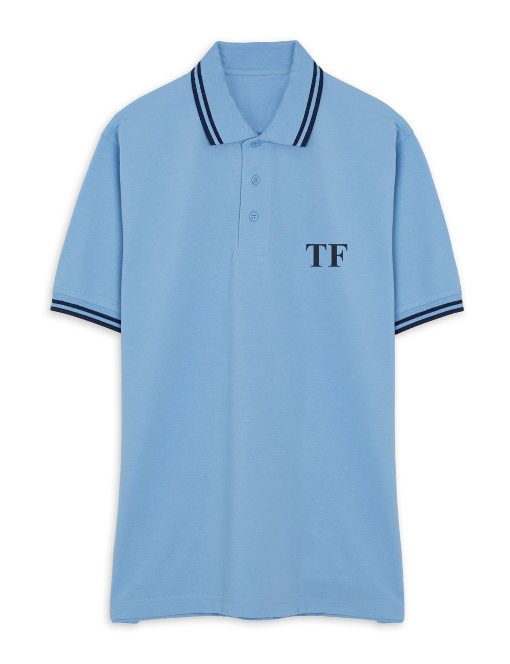 Personalised Contrast Polo Shirt