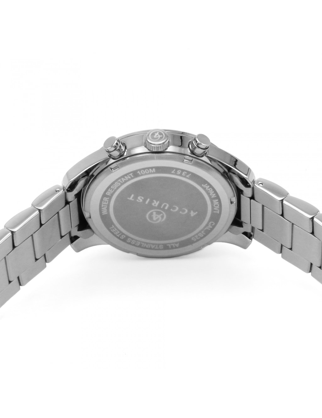 Accurist Stainless Steel Chronograph Watch image 7