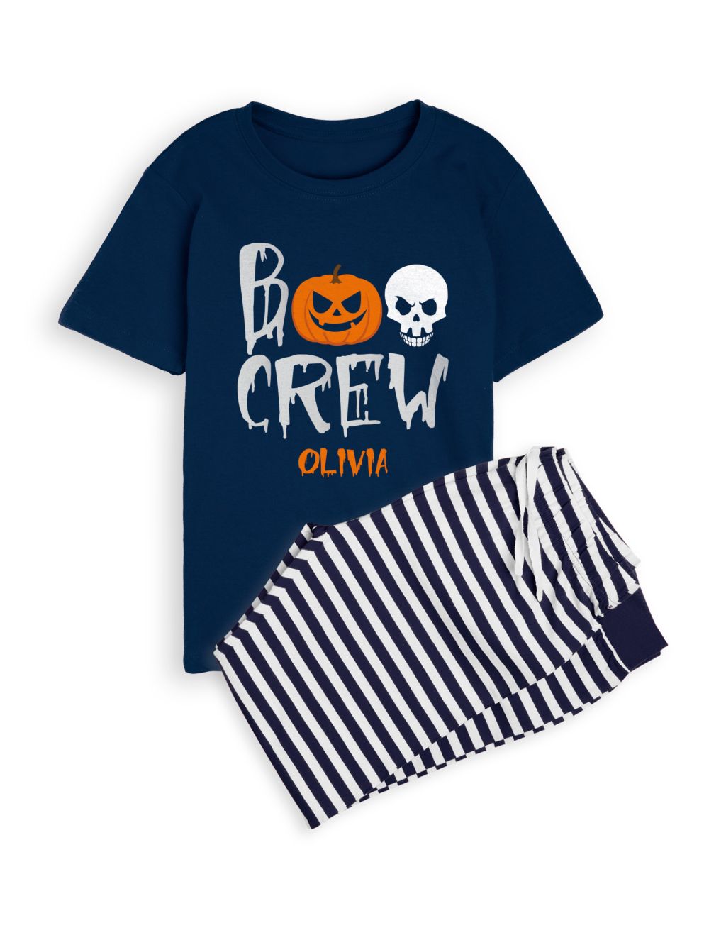 Personalised Boo Crew Kids Pyjamas (5-12 Yrs) image 1