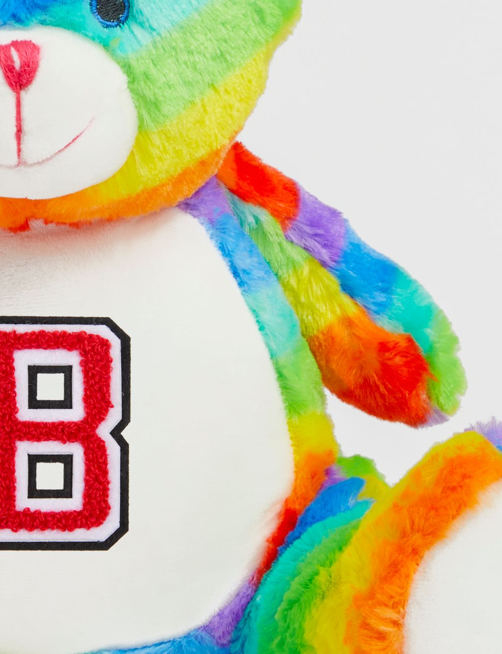 Personalised Soft Plush Rainbow Bear image 3