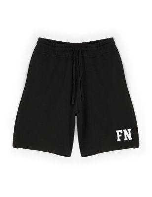 Men'ss Personalised Cool Jog Shorts for Men's by Dollymix - Black, Black