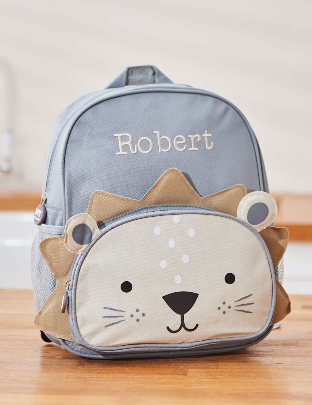 Personalised Lion Medium Backpack image 1