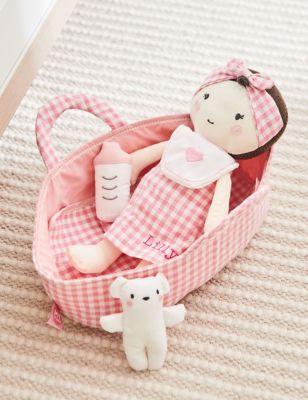 My 1St Years Personalised Baby Lilly Doll Play Set - Pink, Pink