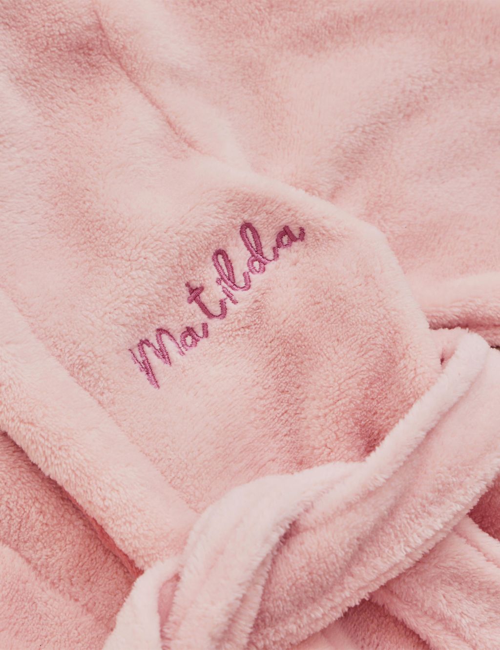 Personalised Fairy Princess Fleece Dressing Gown (0-7 Yrs) image 3