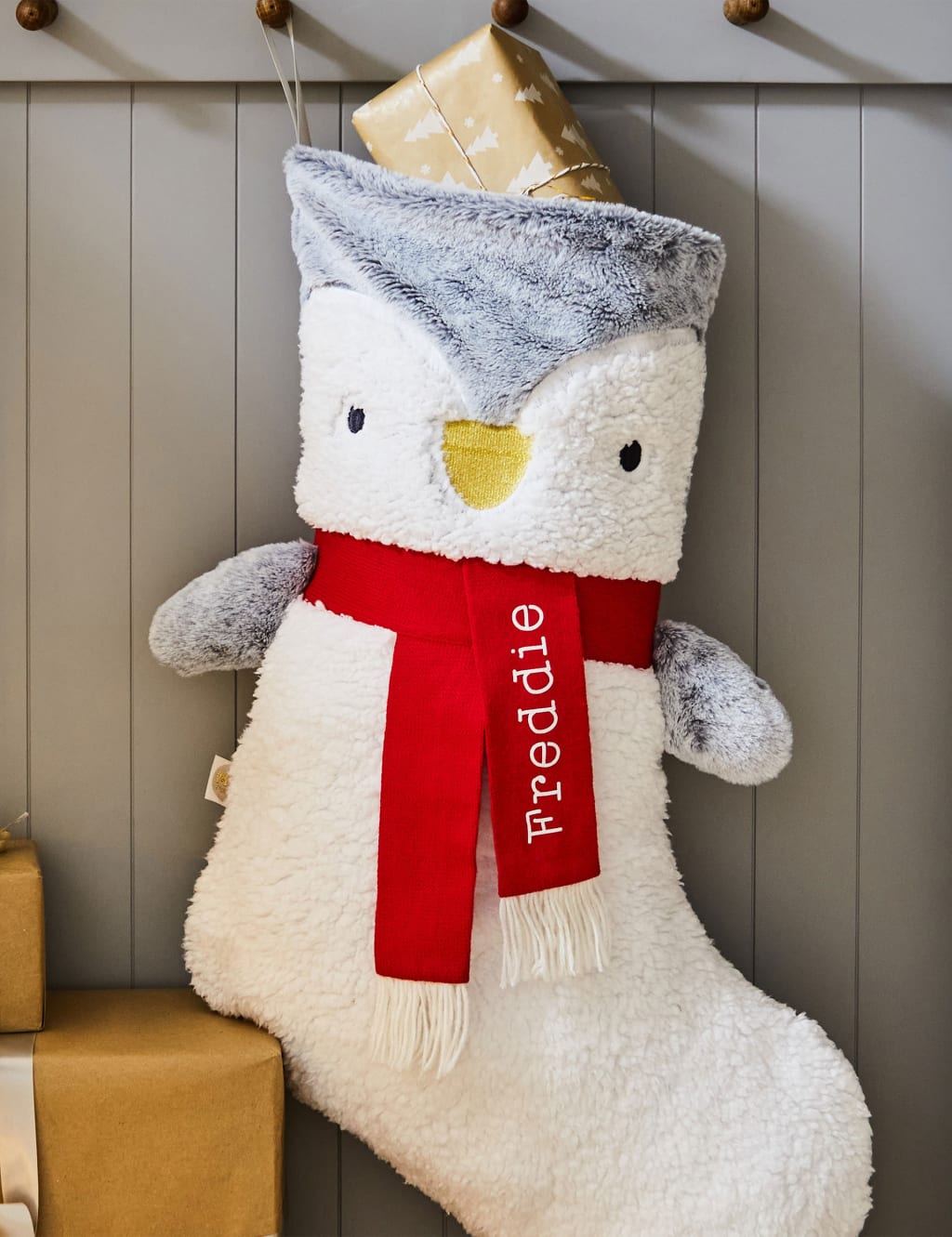 Personalised Large Penguin Stocking image 1