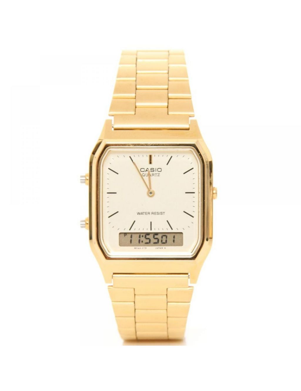 Casio Collection Gold-Plated Chronograph Watch