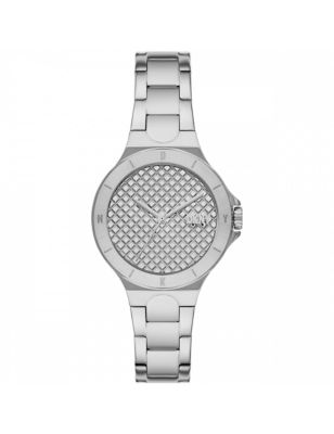 Womens DKNY Chambers Metal Bracelet Watch - Silver, Silver