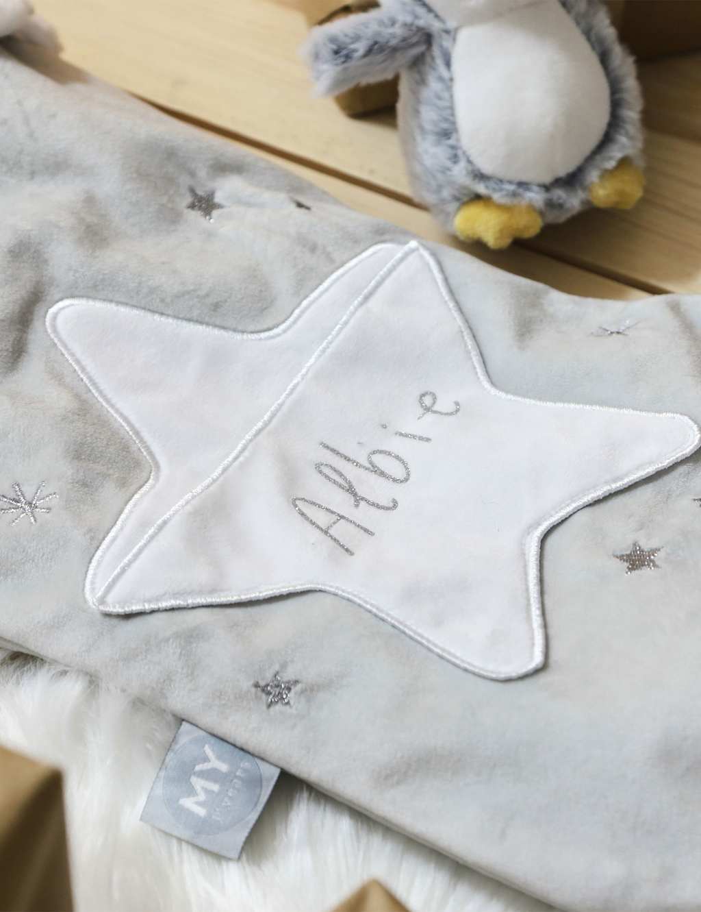 Personalised Medium Star Stocking image 2