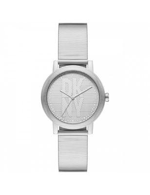 Womens DKNY Soho D Metal Bracelet Watch - Silver, Silver