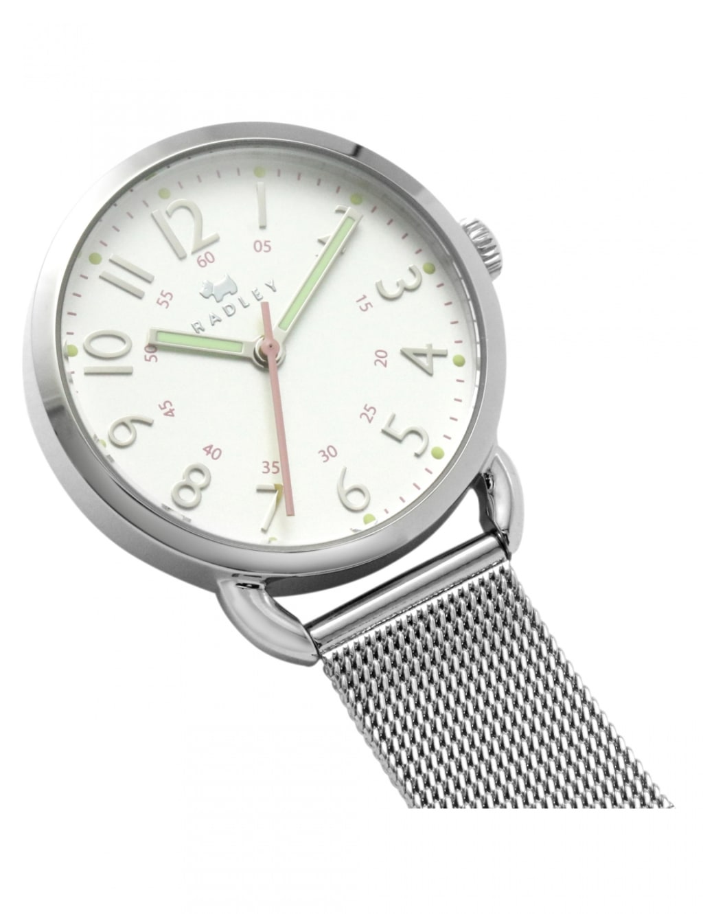 Radley Warren Stainless Steel Nurse's Fob Watch image 2