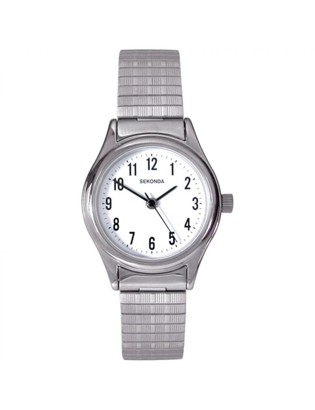 Sekonda Stainless Steel Expandable Bracelet Watch image 1