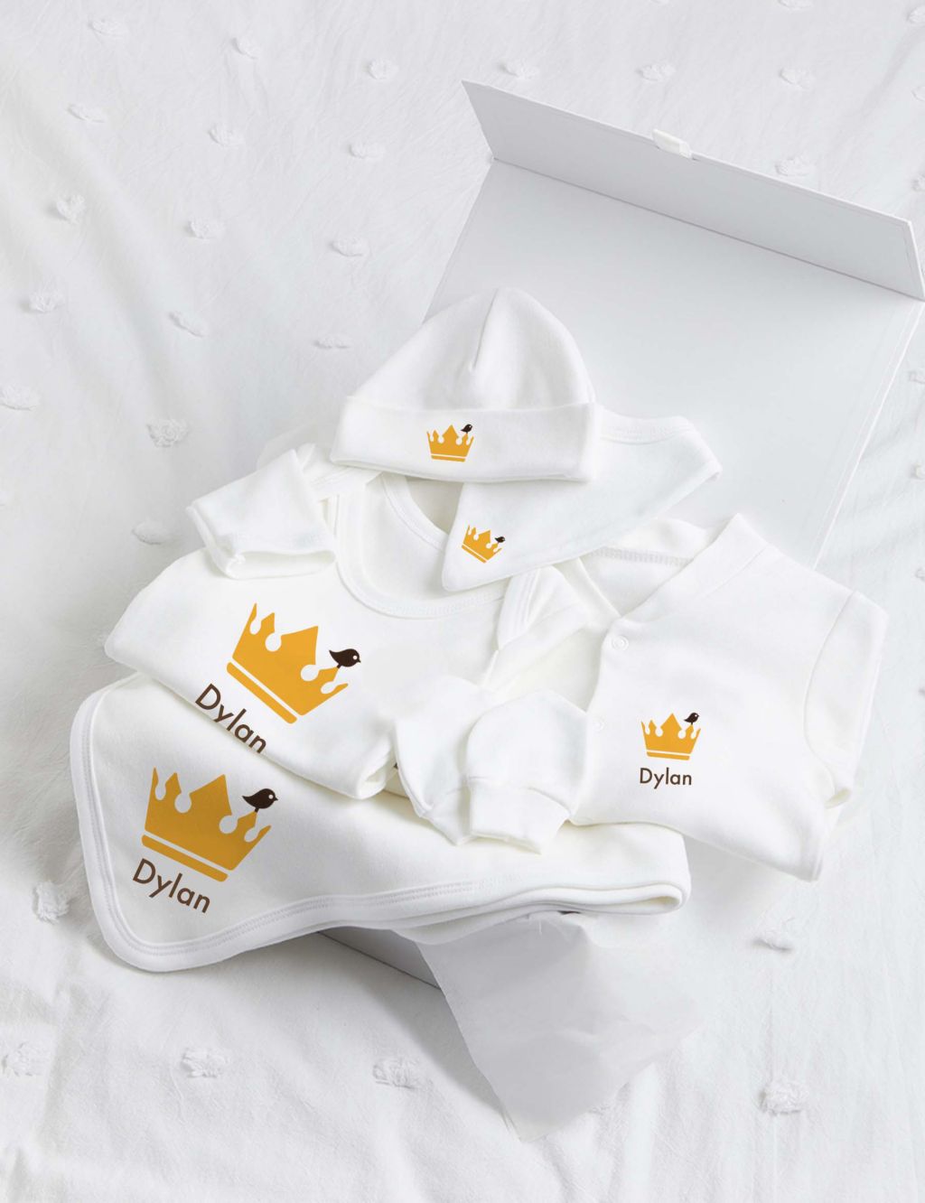 Personalised Crown Ultimate Collection Set (0-12 Mths)