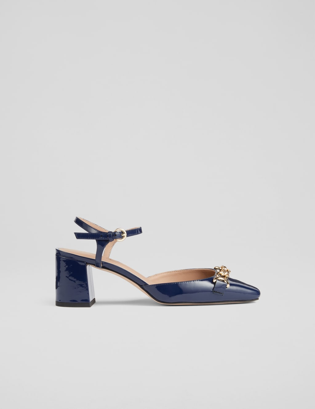 Slate blue block on sale heels