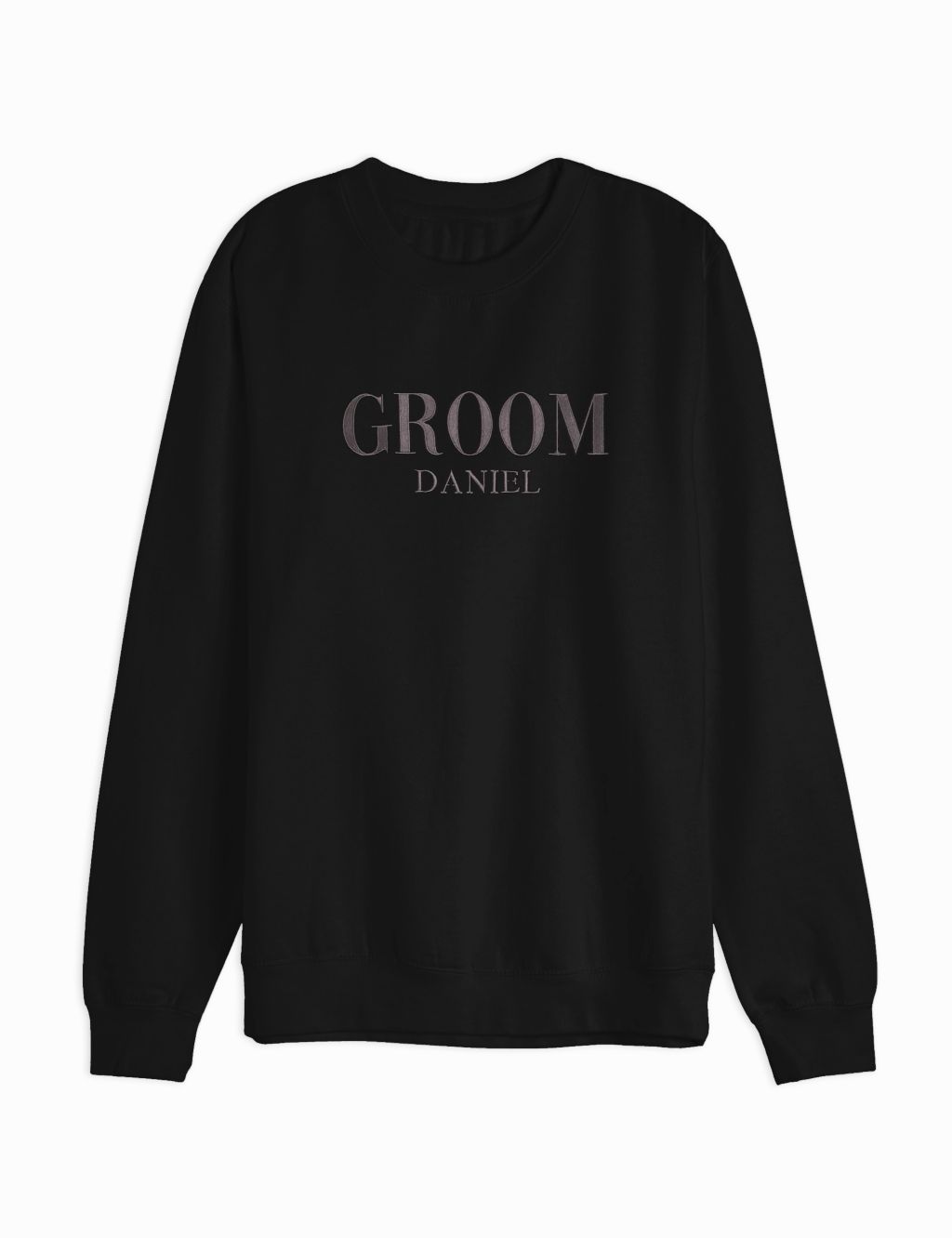 Personalised Groom Sweatshirt