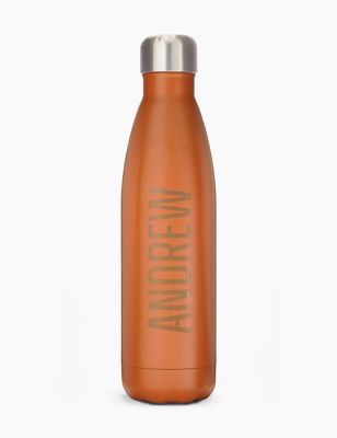 Dollymix Personalised Water Bottle - Orange, Orange