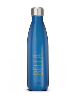Dollymix Personalised Water Bottle - Blue, Blue