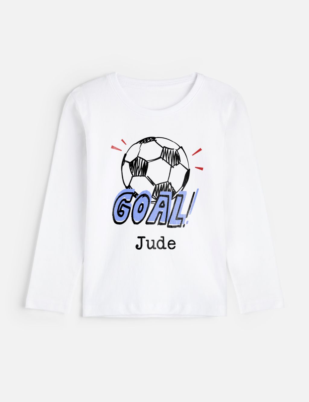 Personalised Kids Goal T Shirt