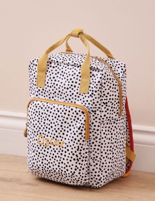 My 1St Years Personalised Polka Dot Medium Backpack with Grab Handle - Multi, Multi