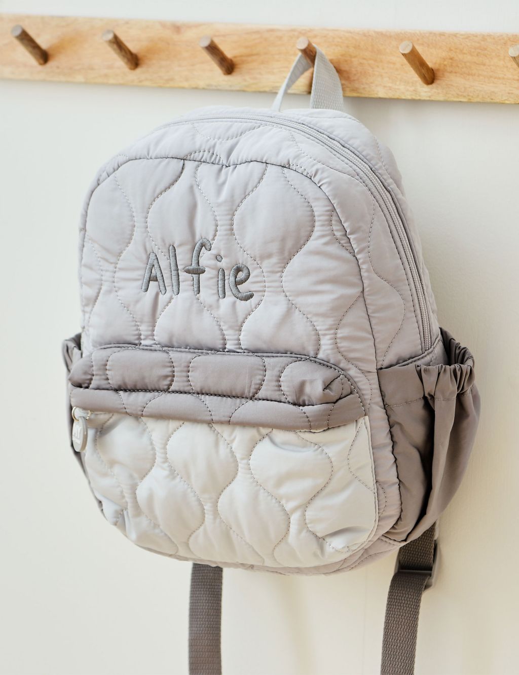 Personalised Quilted Backpack