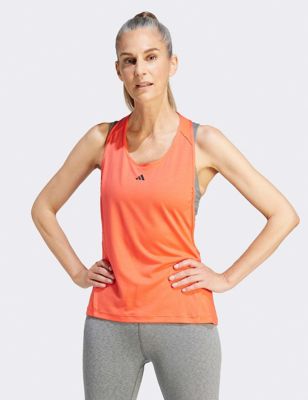 Adidas Womens Strength AEROREADY Vest Top - Bright Red, Bright Red