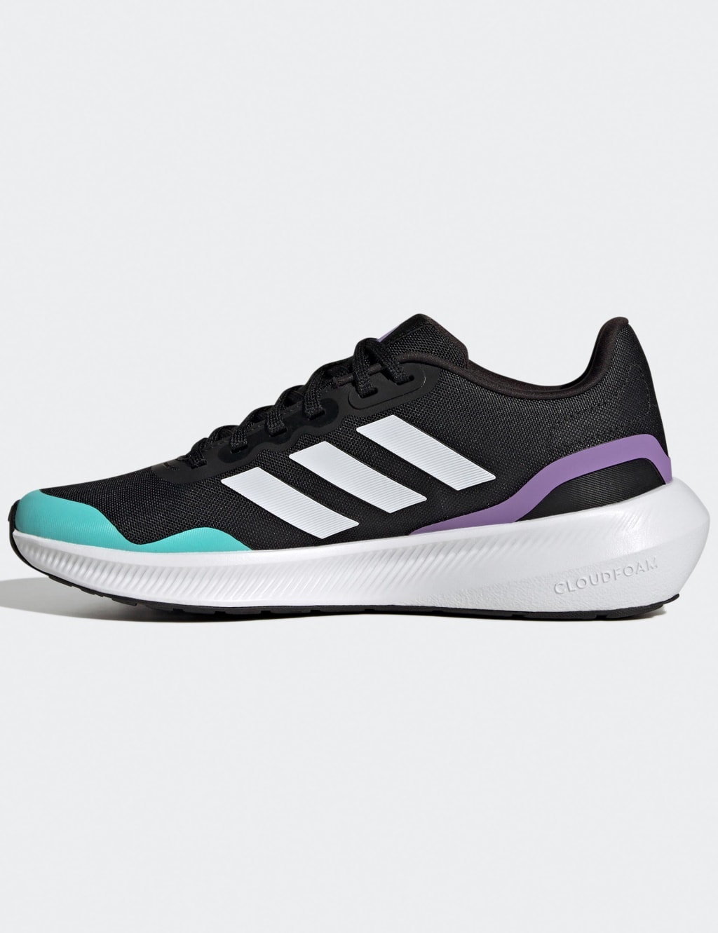 Womens black addidas trainers clearance
