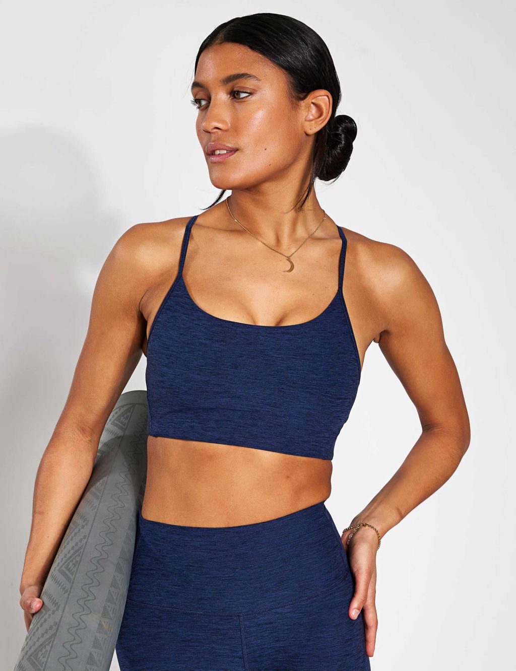 Women's sports bra PRO blue navy – NOX