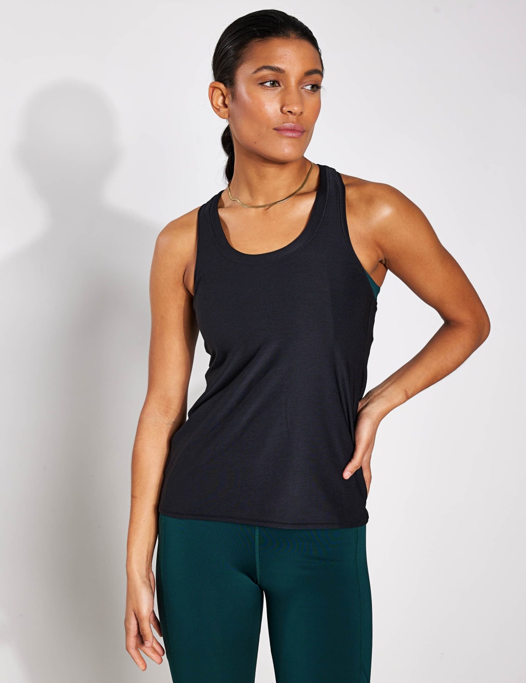 Vitality Scoop Neck Racer Back Vest Top