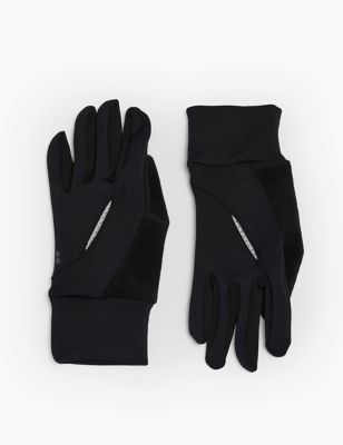 Sweaty Betty Womens Run Gloves - M - Black, Black