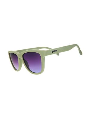 Goodr D-Frame Sunglasses - Green, Green