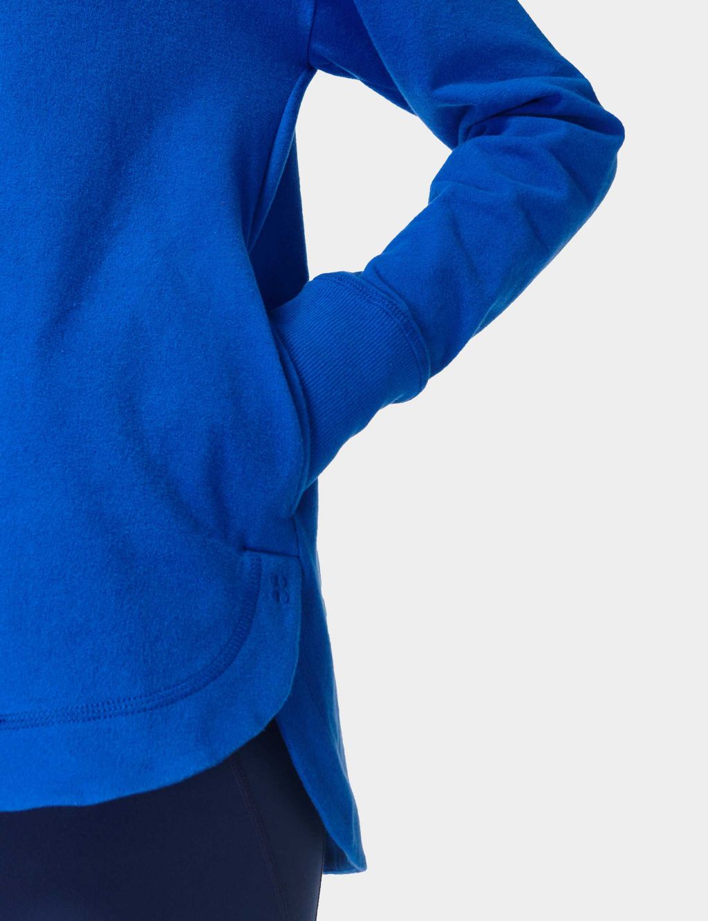 Escape Cotton Blend Fleece Relaxed Hoodie image 5