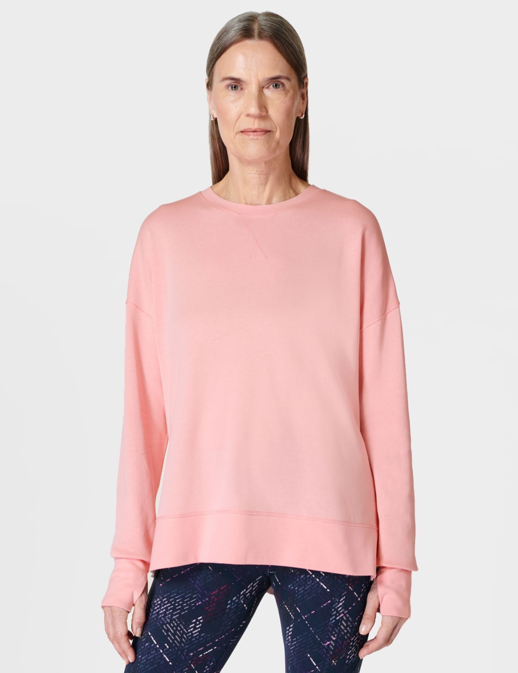 Long length sweatshirts hot sale