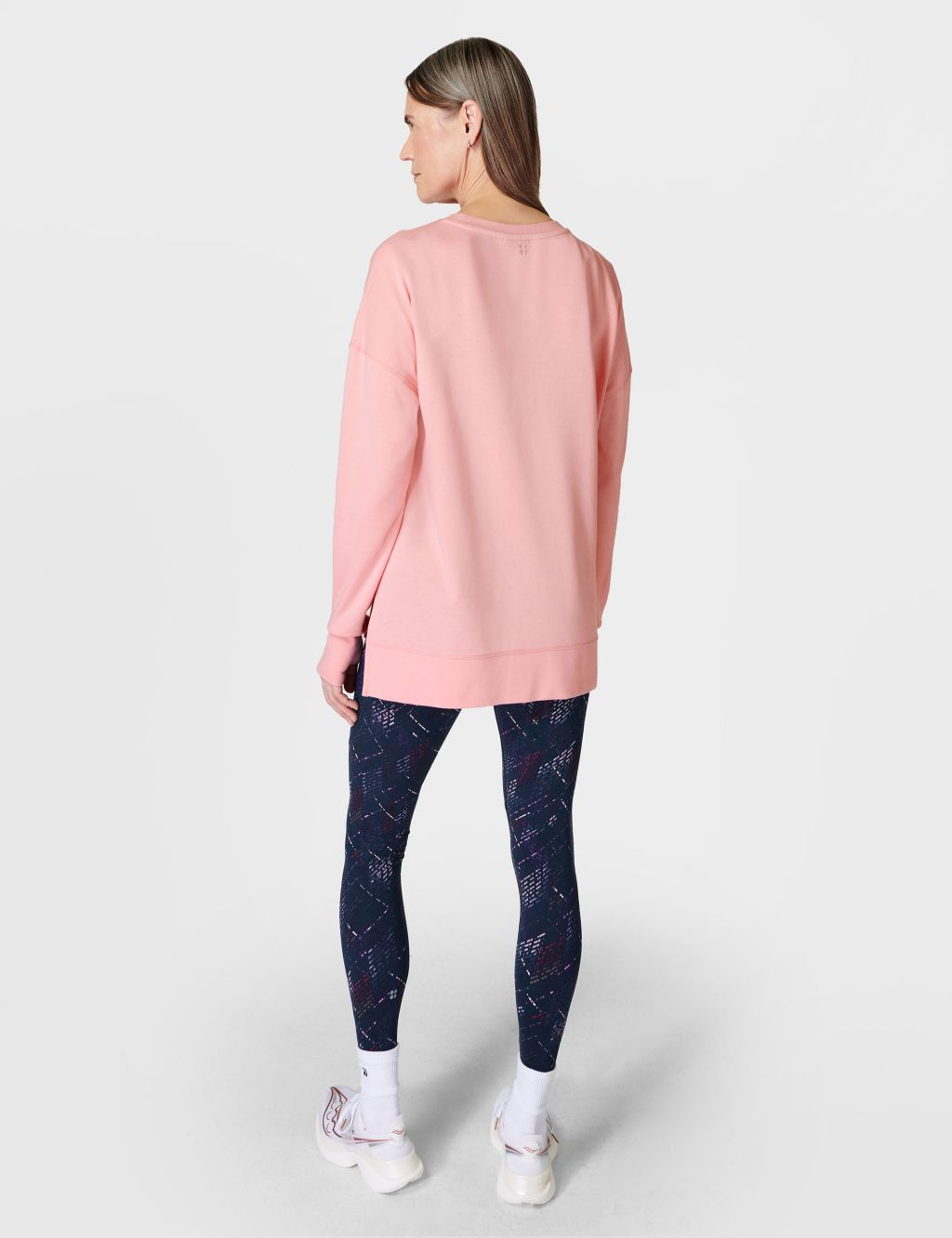 After Class Cotton Blend Longline Sweatshirt image 3