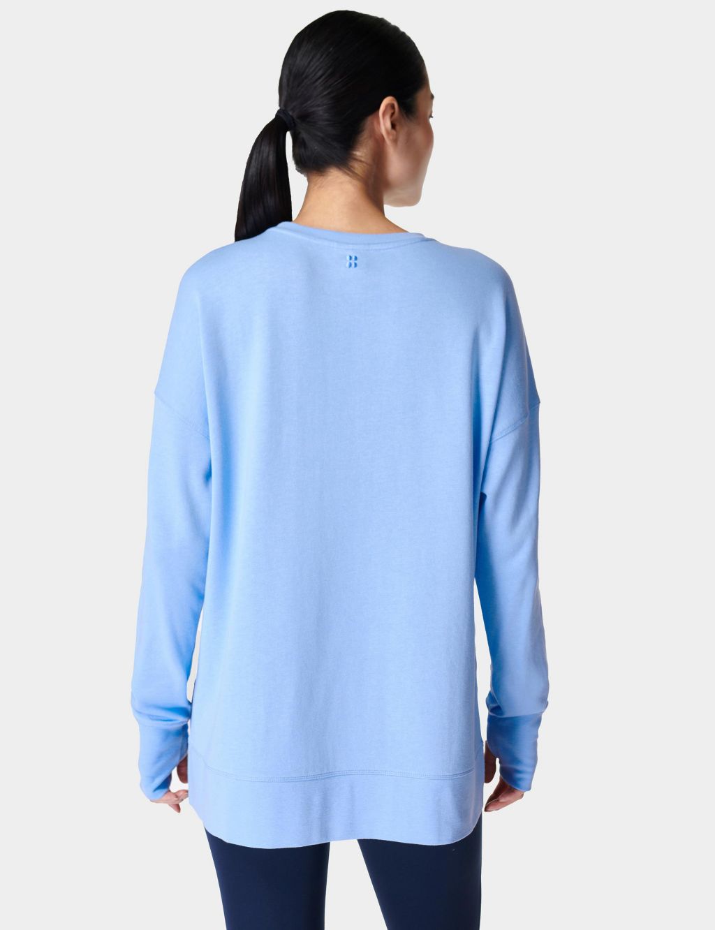 After Class Cotton Blend Longline Sweatshirt image 4