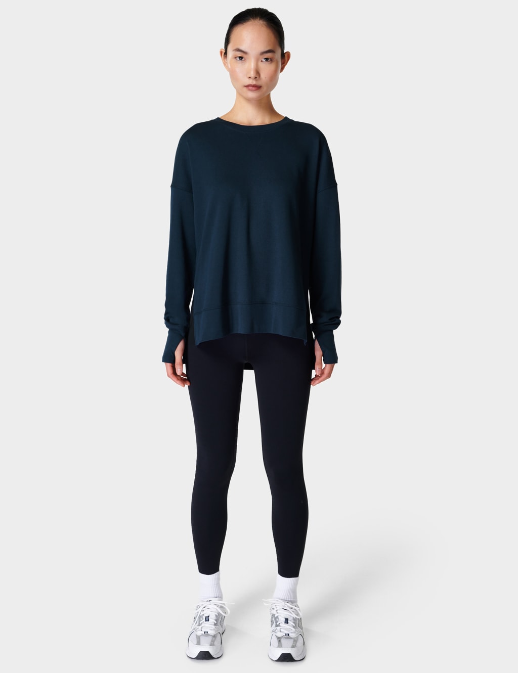 Women s Longline Sweatshirts M S