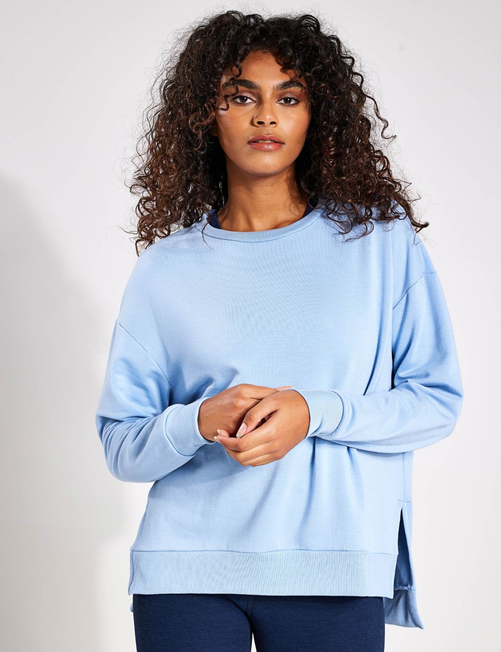 Women's Blue Sweatshirts