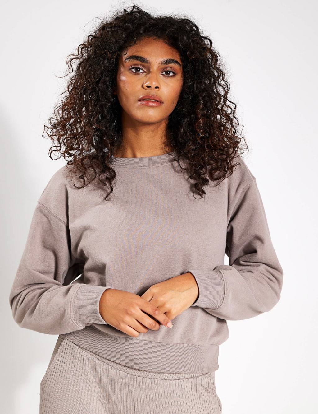 Women s Beige Sweatshirts M S
