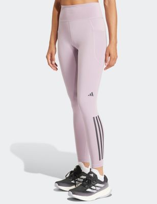 Adidas Womens Daily Run High Waisted 7/8 Leggings - Light Purple, Light Purple