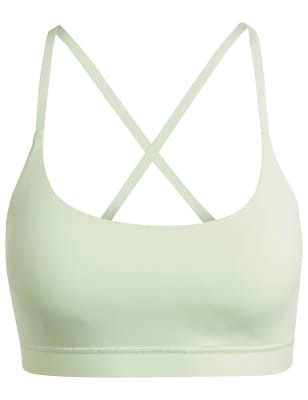 adidas Medium-Support Running Pocket Bra - Purple | adidas UK