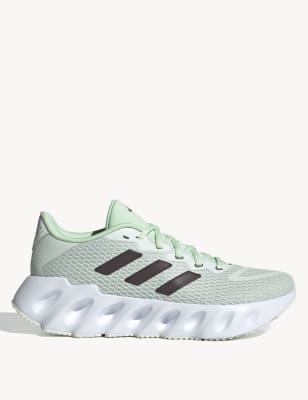 adidas Questar 2 Bounce Women's Running Shoes, Green/Lilac at John Lewis &  Partners