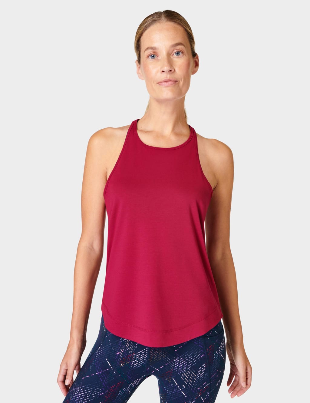 Red sports tops clearance womens