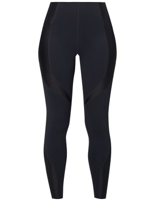 M&S Womens Thermal High Waisted Leggings - 10SHT - Black, Black,Midnight  Navy,Charcoal, £22.50